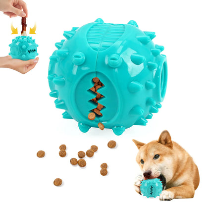 Dog Interactive Chew Treat Dispensing Ball - Self-Play, Bore