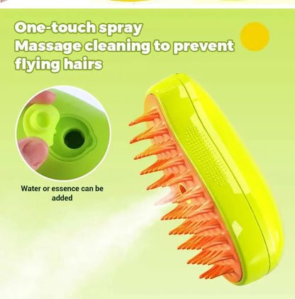 Cat Dog Steamy Brush Steam