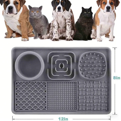 Silicone Slow‑Feeding Mat