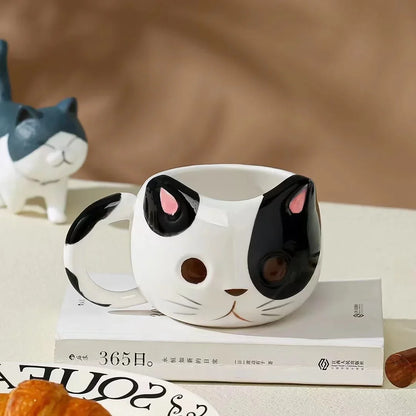 Creative Cat Shaped Mug Cups