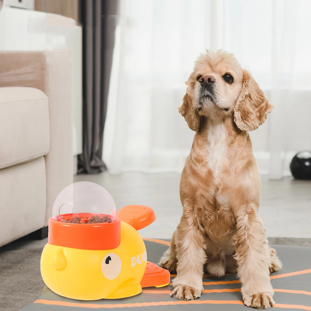 Dog Puzzle Feeder Interactive Pet Food Treat Dispenser Carto
