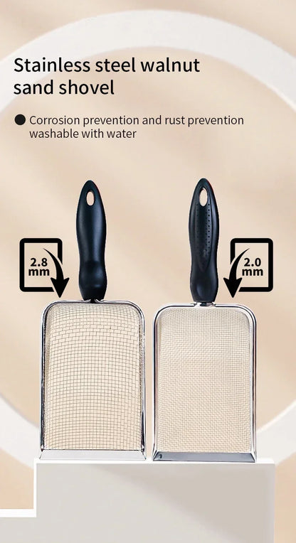Cat Litter Shovel - Stainless Steel