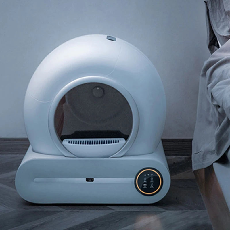 65L Automatic Smart Cat Litter Box - Self Cleaning