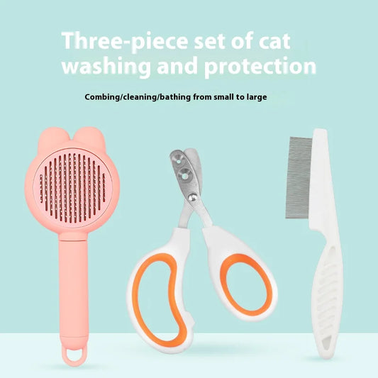 Cat Grooming Supplies 3 Piece