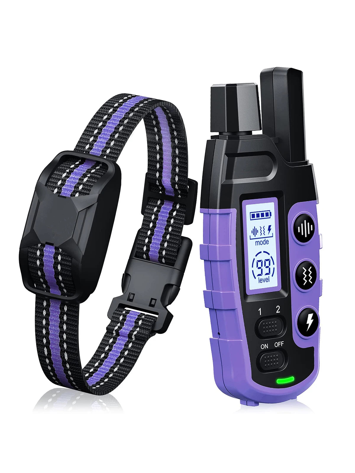 3300Ft Electric Dog Training Collar with Remote Control - Waterproof for dogs between 5-120lbs