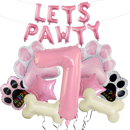 Dog Balloon Lets Pawty Balloon