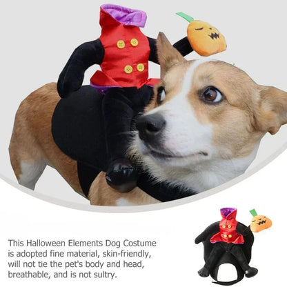 Halloween Pumpkin Dog Costume