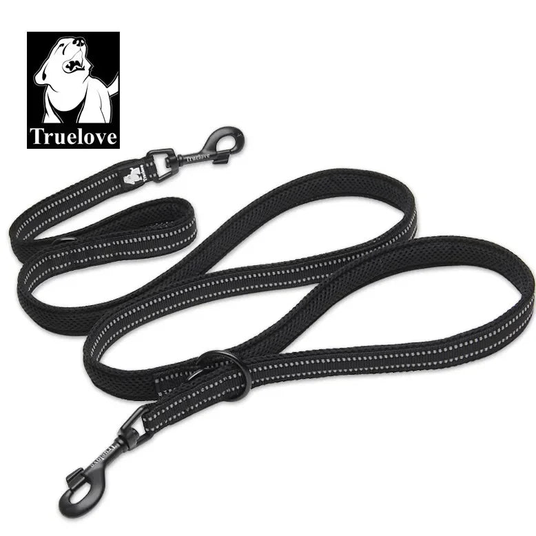 Truelove Pet Dog Leash Multi-function Reflective Hand Free T