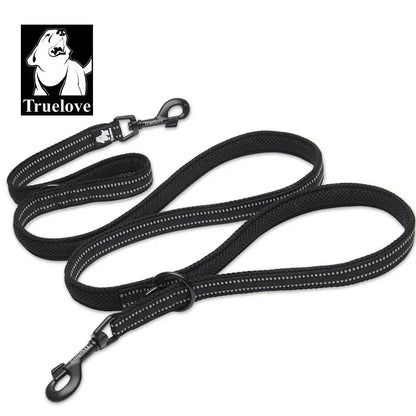 Truelove Pet Dog Leash Multi-function Reflective Hand Free T