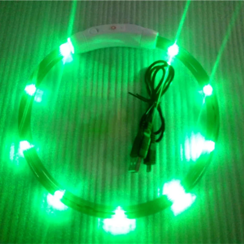 Led Glowing Dog Collar Pet