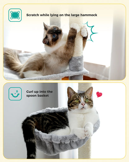 Domestic Delivery Multi-Level Cat Tree Tower Climb Furniture