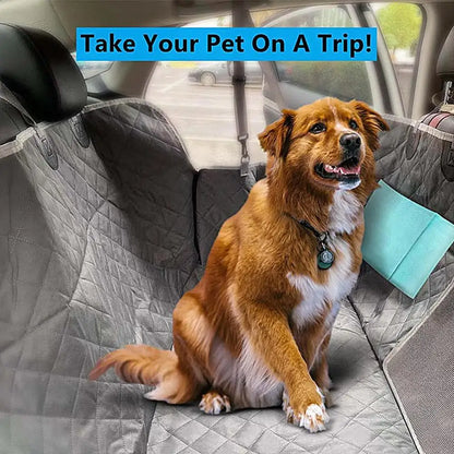 Dog Backseat Cover Waterproof Pet Travel Dog Carrier Hammock