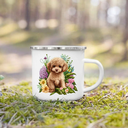 Dachshund Bulldog Border Colliegolden Retriever Printed Enam