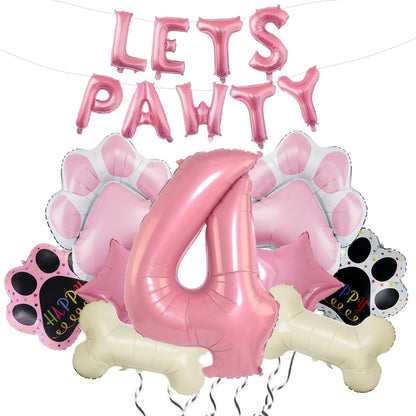 Dog Balloon Lets Pawty Balloon