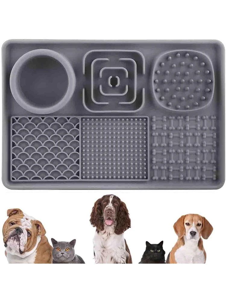 Silicone Slow‑Feeding Mat