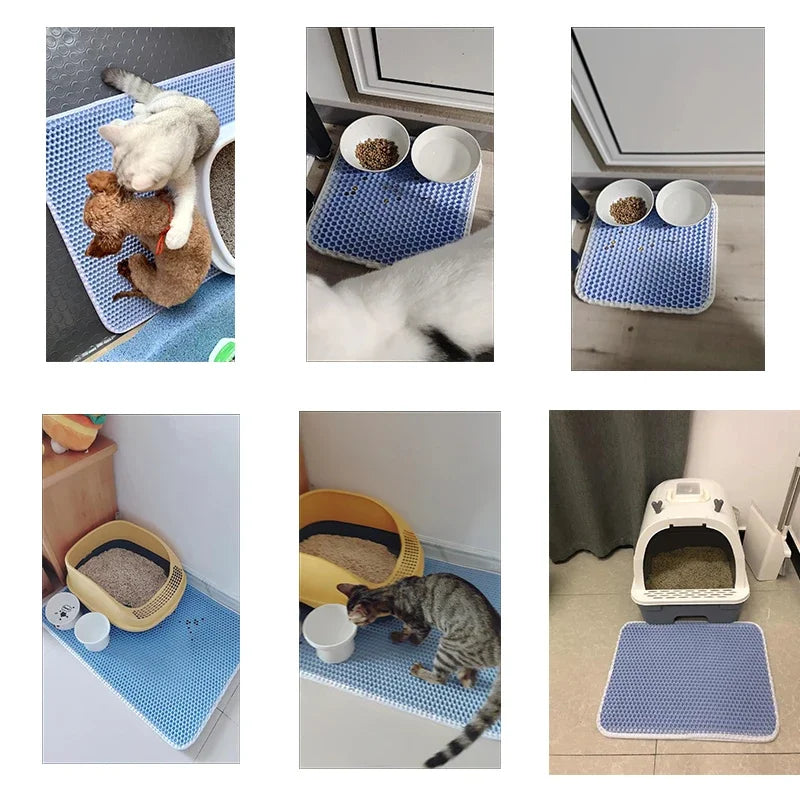 Cat Litter Mat - Double Layered and Waterproof