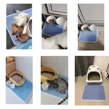 Cat Litter Mat - Double Layered and Waterproof