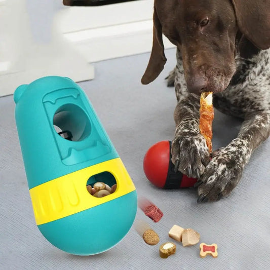 Bite Resistant Dog Treat Dispenser Toy Relieve Boredom Indoo