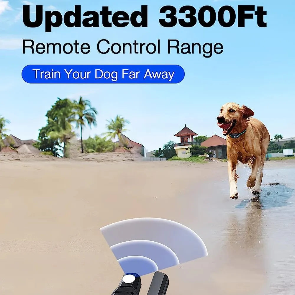 No Shock 3300Ft Dog Training Collar