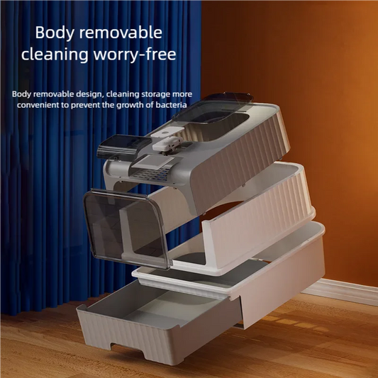Cat Litter Box with Scoop