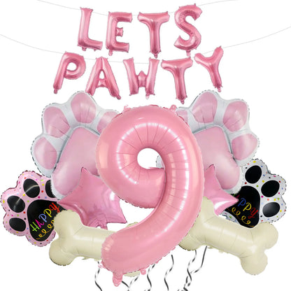 Dog Balloon Lets Pawty Balloon