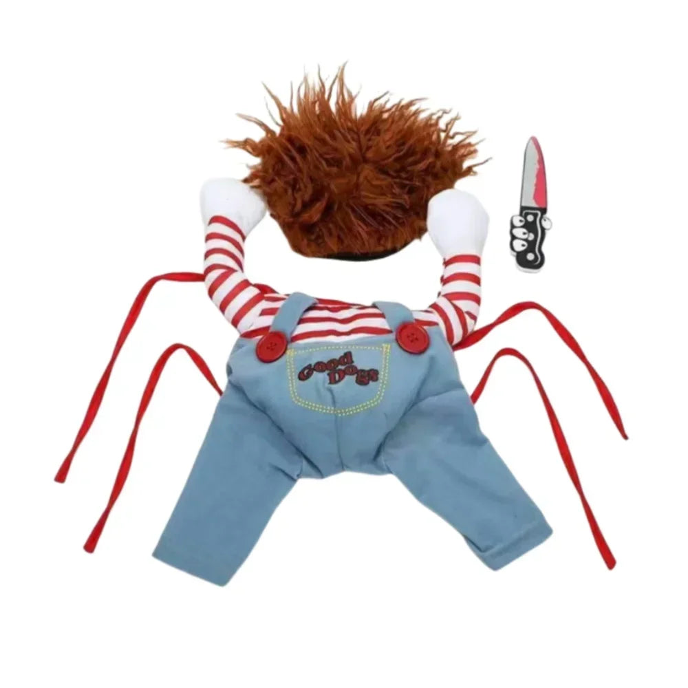 Scary Doll Dog Halloween Costume