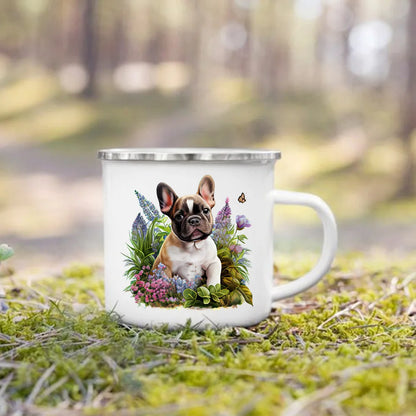 Dachshund Bulldog Border Colliegolden Retriever Printed Enam