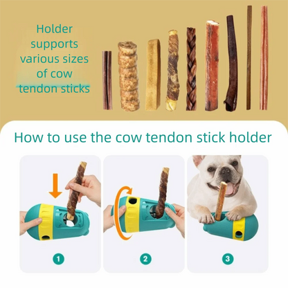 Bite Resistant Dog Treat Dispenser Toy Relieve Boredom Indoo