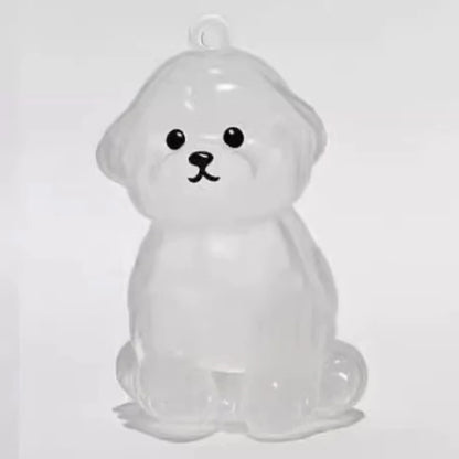 Pet Hair Memorial Pendant Keychain