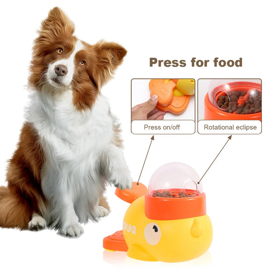 Dog Puzzle Feeder Interactive Pet Food Treat Dispenser Carto