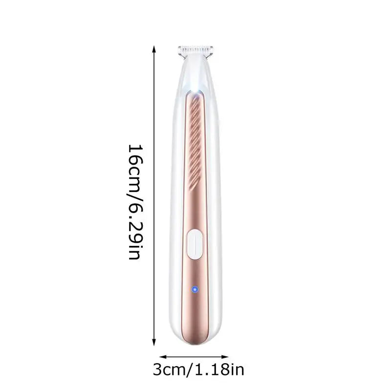 Portable Dog Paw Trimmer with Led Light Rechargeable Cordles