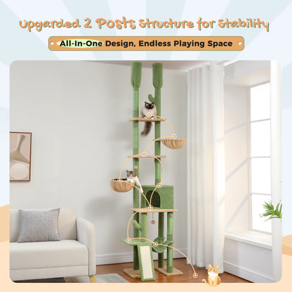 Domestic Delivery Multi-Level Cat Tree Tower Climb Furniture
