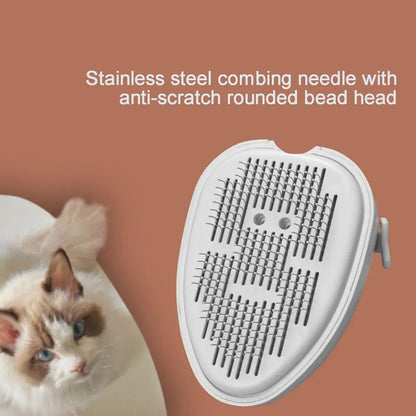 Cat Steam Brush Steam Grooming