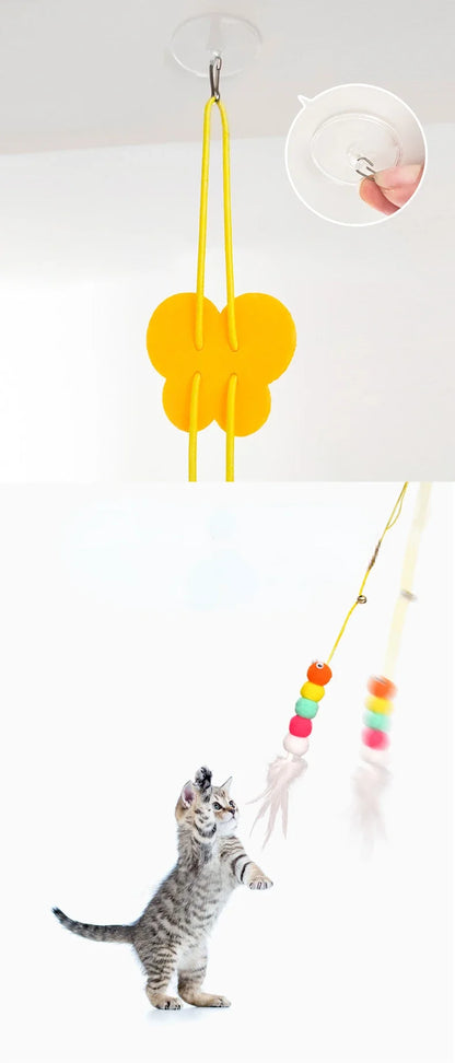 Interactive Cat Toy Hanging Simulation Cat Toy Funny Self-he