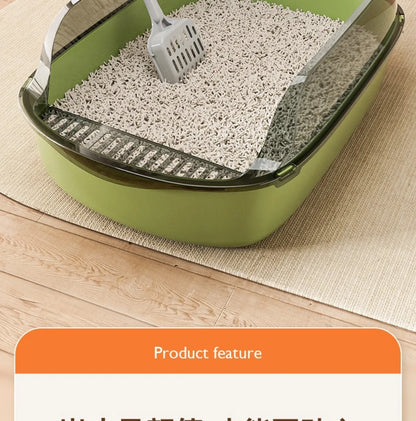 Sandbox Cat Litter Box - Anti-Splash