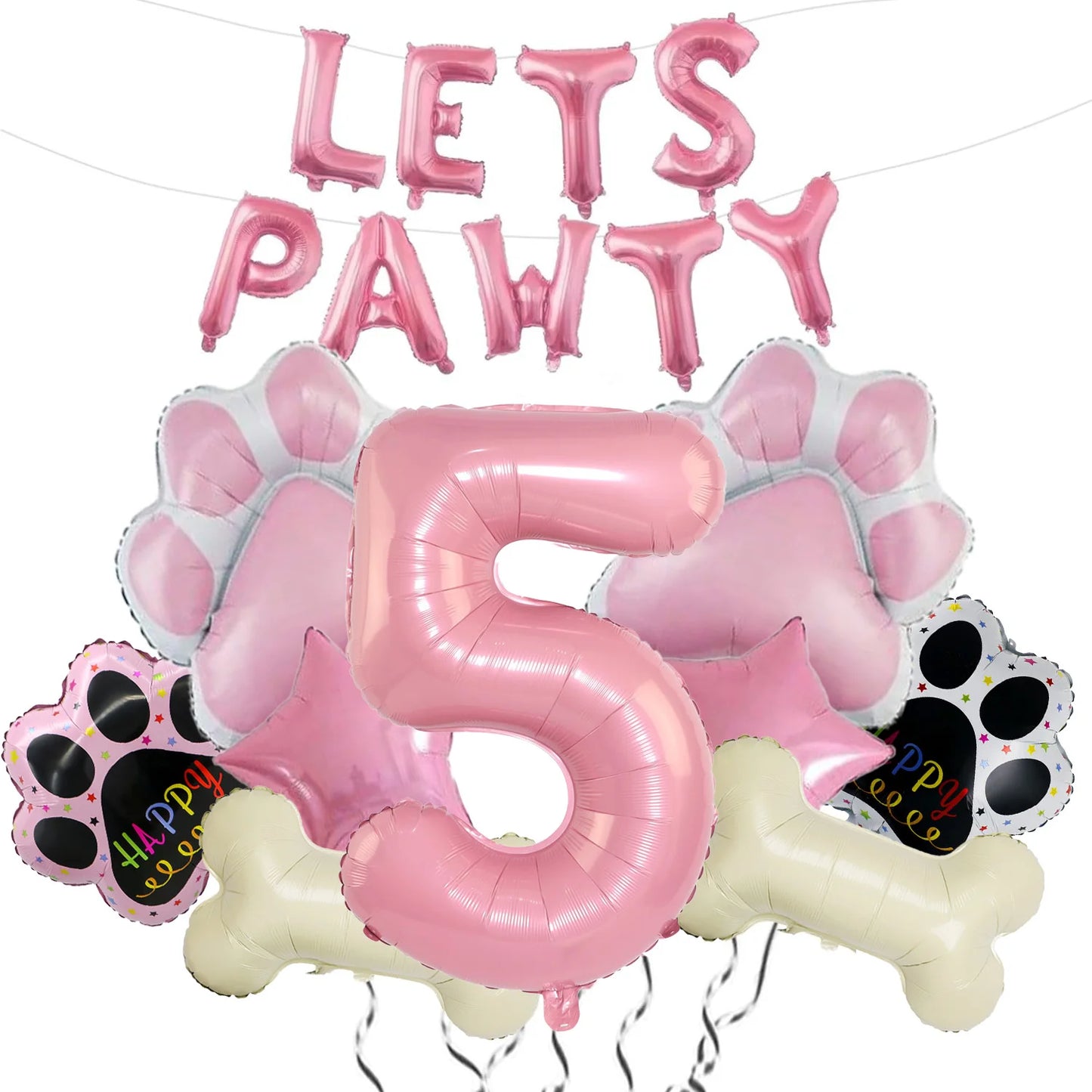 Dog Balloon Lets Pawty Balloon