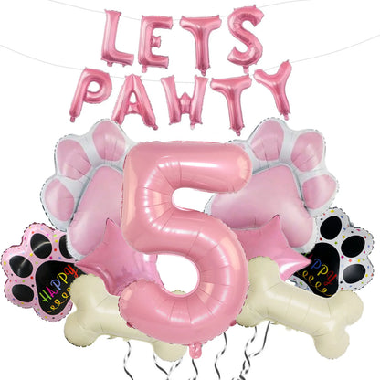 Dog Balloon Lets Pawty Balloon