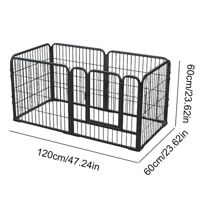6 Panels Dog Playpen - Foldable