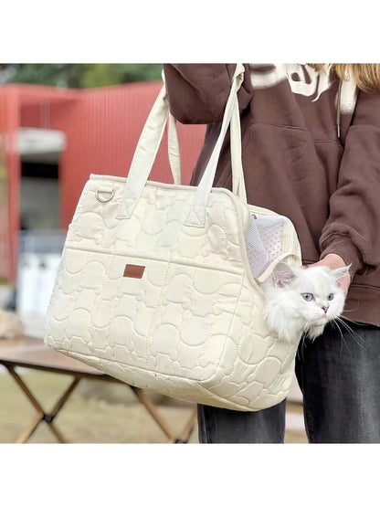 Pet cat dog tote bag, no escape, portable, multifunctional,