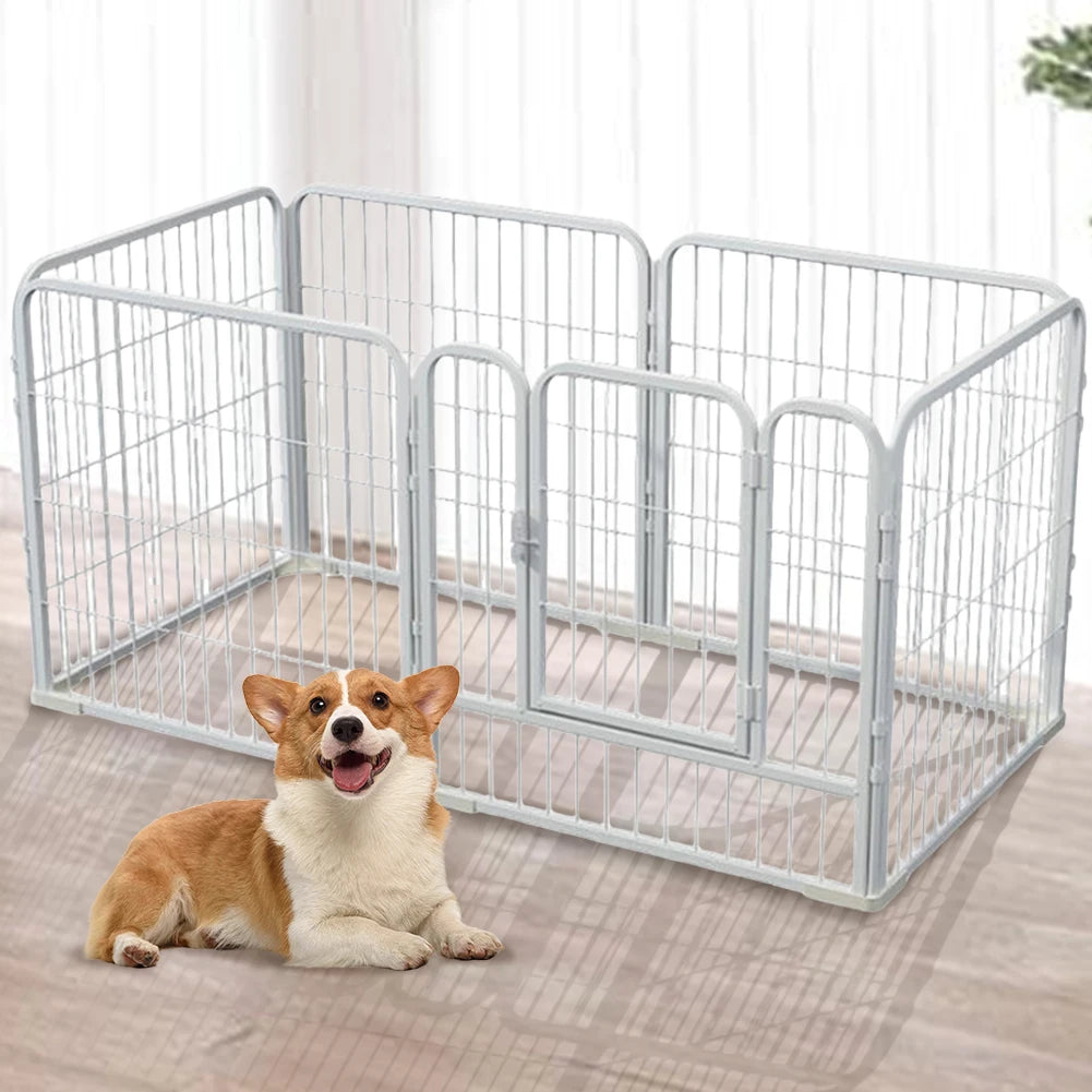 6 Panels Dog Playpen - Foldable