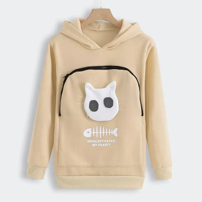 Winter Animal Pouch Hoodie
