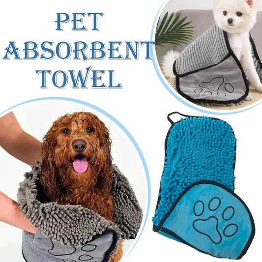 Quick‑Dry Pet Towel