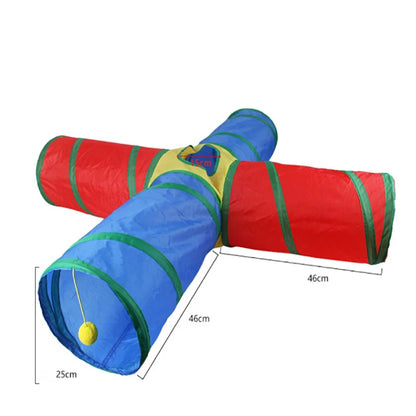 Cat Tunnel Interactive Toy Hide