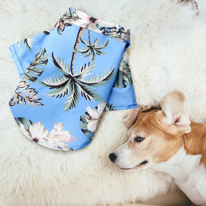 Pet Summer Cotton Shirts Hawaii