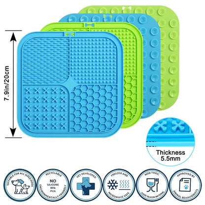 Silicone Slow‑Feeding Mat