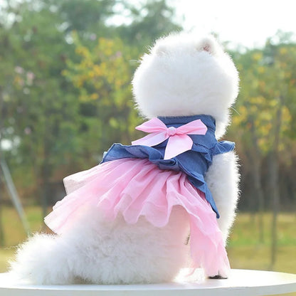 Spring Summer Dog Princess Dress