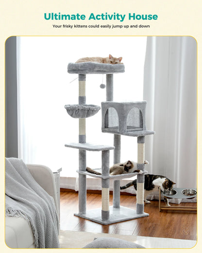 Domestic Delivery Multi-Level Cat Tree Tower Climb Furniture