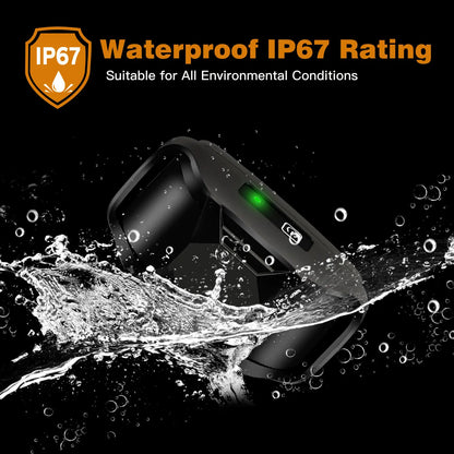 3300Ft Electric Dog Training Collar with Remote Control - Waterproof for dogs between 5-120lbs