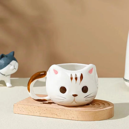 Creative Cat Shaped Mug Cups