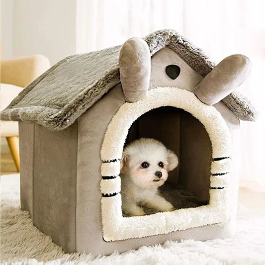 Soft Tent-Style Dog Bed